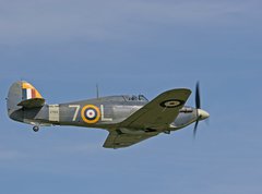 Samolepka flie 270 x 200, 898753 - 1941 hawker sea hurricane in flight - 1941 hawker moe hurikn v letu