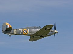 Fototapeta270 x 200  1941 hawker sea hurricane in flight, 270 x 200 cm