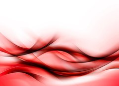 Samolepka flie 100 x 73, 90110772 - Red Abstract - erven abstraktn