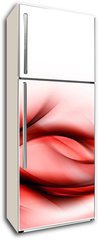 Samolepka na lednici flie 80 x 200, 90110772 - Red Abstract