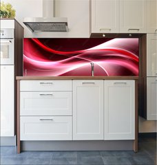 Fototapeta do kuchyn flie 180 x 60, 90112890 - Abstract Red Background Design