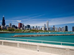 Fototapeta330 x 244  chicago skyline, 330 x 244 cm