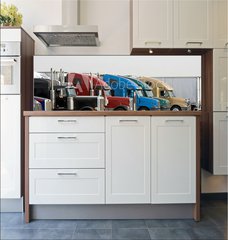 Fototapeta do kuchyn flie 180 x 60, 90724354 - Semi Trucks - Polopvsy