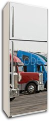 Samolepka na lednici fólie 80 x 200, 90724354 - Semi Trucks - Polopřívěsy
