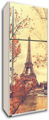 Samolepka na lednici flie 80 x 200, 90896299 - The eiffel tower in paris