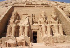 Samolepka flie 145 x 100, 9102295 - Abu Simbel