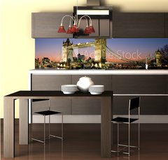Fototapeta do kuchyně fólie 260 x 60, 9135674 - Tower Bridge Panorama
