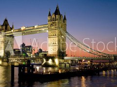 Samolepka flie 270 x 200, 9135674 - Tower Bridge Panorama