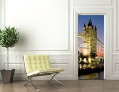 Samolepka na dveře fólie 90 x 220, 9135674 - Tower Bridge Panorama