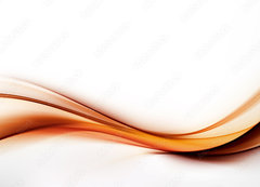 Samolepka flie 200 x 144, 91620659 - elegant abstract orange wave - elegantn abstraktn oranov vlna
