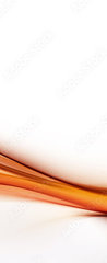 Samolepka na dveře fólie 90 x 220, 91620659 - elegant abstract orange wave - elegantní abstraktní oranžová vlna