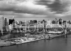 Samolepka fólie 200 x 144, 91922319 - New York Cityscape - Panoráma města New York