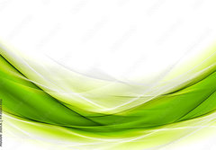 Fototapeta papr 184 x 128, 93057552 - Abstract Green Wave Design Background