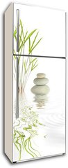 Samolepka na lednici flie 80 x 200  Zen Spa Stones and Bamboo, 80 x 200 cm