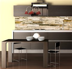 Fototapeta do kuchyn flie 260 x 60, 94014137 - sandstone masonwork