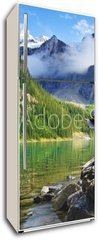 Samolepka na lednici flie 80 x 200, 9566686 - Moraine Lake, Alberta, Banff National Park - Jezero Moraine, Alberta, nrodn park Banff