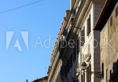 Samolepka flie 145 x 100, 95743916 - Rome,Italy,summer,evening,houses.