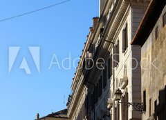 Fototapeta pltno 160 x 116, 95743916 - Rome,Italy,summer,evening,houses. - m, Itlie, lto, veer, domy.