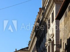 Samolepka flie 270 x 200, 95743916 - Rome,Italy,summer,evening,houses.