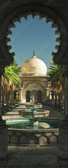 Samolepka na dveře fólie 90 x 220, 96469256 - The Magic of the Orient, 3d CG - Kouzlo Orientu, 3D CG