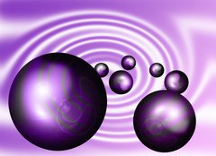 Fototapeta pltno 160 x 116, 980152 - purple pearls - fialov perly