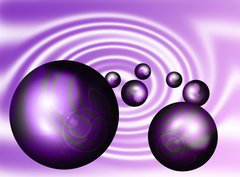 Fototapeta360 x 266  purple pearls, 360 x 266 cm