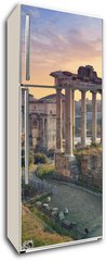 Samolepka na lednici flie 80 x 200, 98167076 - Roman Forum. Image of Roman Forum in Rome, Italy during sunrise.