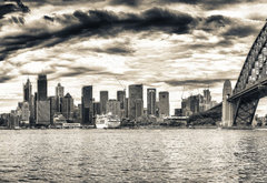Samolepka flie 145 x 100, 98549145 - Sydney Harbour