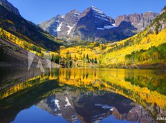 Fototapeta vliesov 270 x 200, 9861027 - maroon bells 3