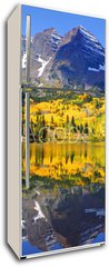 Samolepka na lednici fólie 80 x 200, 9861027 - maroon bells 3 - kaštanové zvony 3