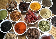Fototapeta vliesov 145 x 100, 9904421 - Spices for the World