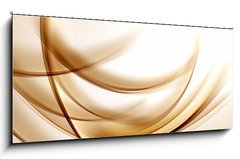 Obraz 1D panorama - 120 x 50 cm F_AB102053690 - Gold Lines Abstract Background