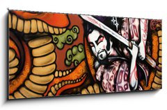 Obraz   sabuwarrior 2, 120 x 50 cm