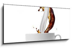 Obraz   coffee and milk, 120 x 50 cm