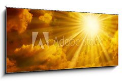 Obraz 1D panorama - 120 x 50 cm F_AB12254744 - soleil biblique