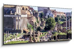 Obraz 1D panorama - 120 x 50 cm F_AB126294369 - The Roman forum, Italy - msk frum, Itlie