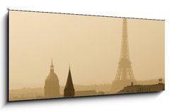 Obraz   View on the Eiffel Tower, 120 x 50 cm