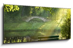 Obraz   Bench, 120 x 50 cm