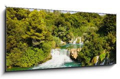 Obraz   Waterfall KRKA in Croatia, 120 x 50 cm