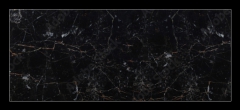 Obraz 1D panorama - 120 x 50 cm F_AB172631790 - panorama texture black marble background