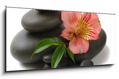 Obraz 1D panorama - 120 x 50 cm F_AB17478247 - Zen stones