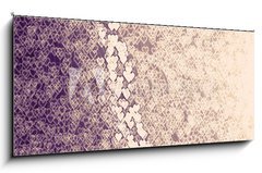 Obraz 1D - 120 x 50 cm F_AB176290774 - hearts background illustration