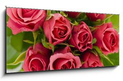 Obraz 1D panorama - 120 x 50 cm F_AB18403490 - Bunch of roses - Banda r