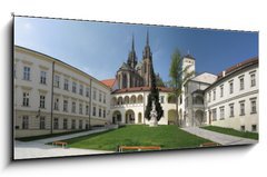 Obraz 1D panorama - 120 x 50 cm F_AB22475630 - Brno Bishop palace