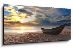 Obraz   Beach panorama, 120 x 50 cm