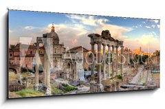 Obraz   rome hdr panoramic view, 120 x 50 cm