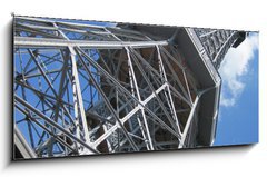 Sklenn obraz 1D panorama - 120 x 50 cm F_AB25056737 - Petrin tower
