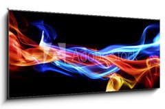 Sklenn obraz 1D panorama - 120 x 50 cm F_AB25140335 - Fire & Ice design
