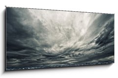 Obraz   Big ocean wave breaking the shore, 120 x 50 cm