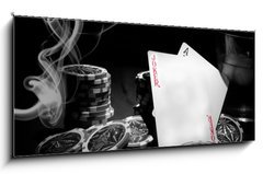 Obraz 1D panorama - 120 x 50 cm F_AB25932947 - Poker